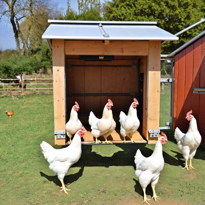 Construire une Porte Automatique pour Poules Facilement