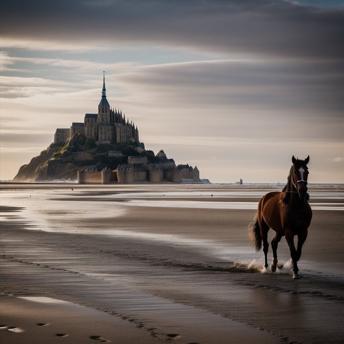 Balade Équestre au Mont Saint-Michel